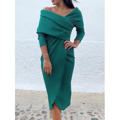 Autumn women's elegant ladylike dress HF0111-02-01 Autumn women's elegant ladylike dress HF0111-02-01