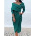 Autumn women's elegant ladylike dress HF0111-02-01 Autumn women's elegant ladylike dress HF0111-02-01