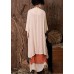 Women bracelet sleeved linen tops women Tunic Tops nude cardigan summer